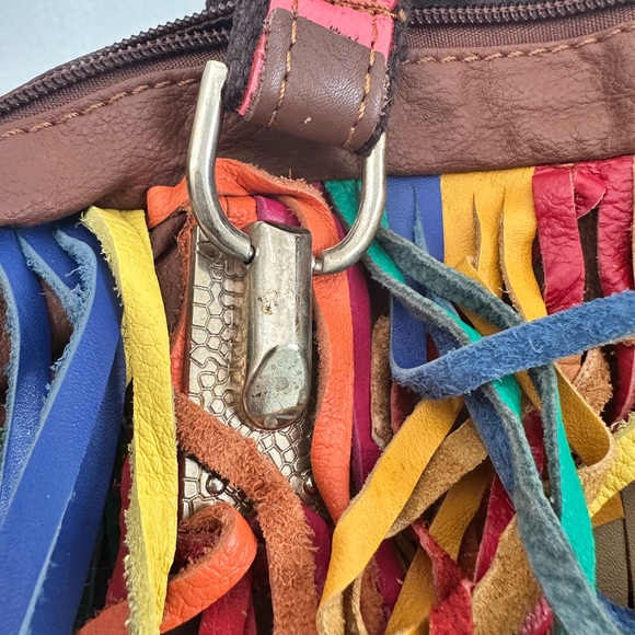 Multicolor Fringe Bag - Picture 3 of 4